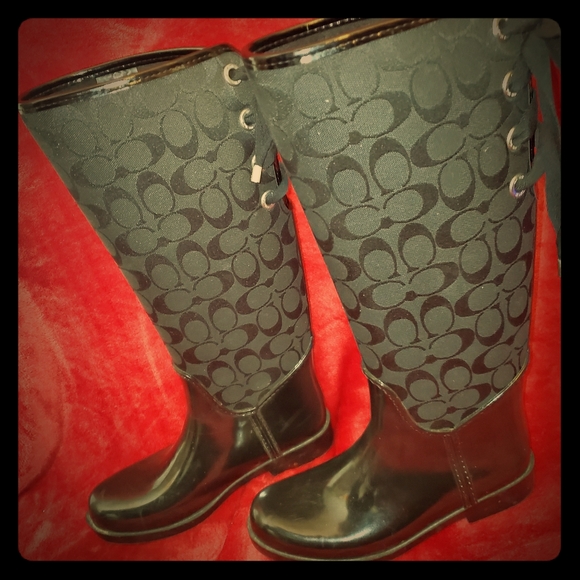 Coach Shoes - Coach Rain Boots